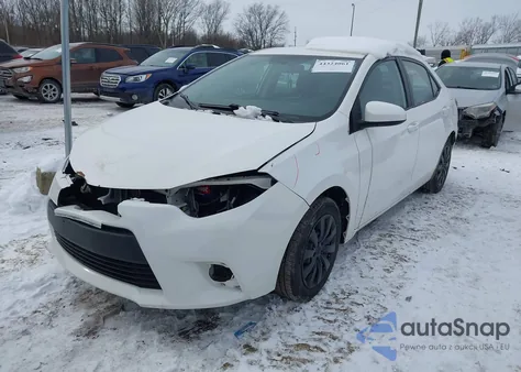 2014 Toyota Corolla Le из США, поврежденный, VIN 2T1BURHE7EC010801